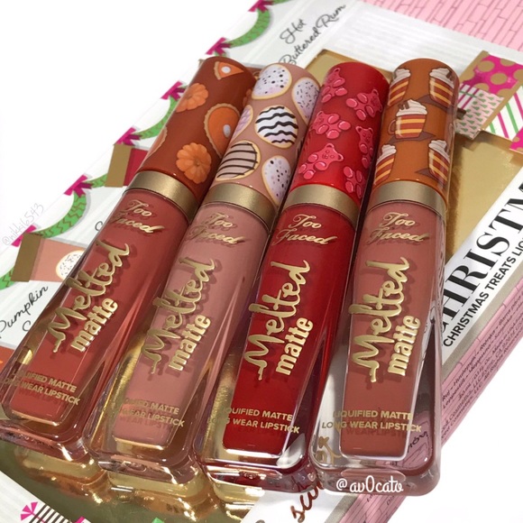 too faced melted matte christmas set